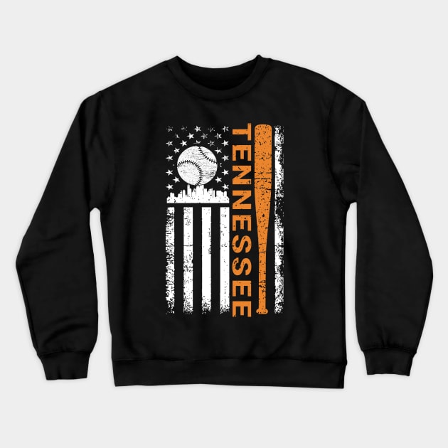 I Love Tennessee Souvenir Flower Fashionable Tennessee Crewneck Sweatshirt by Jhon Towel